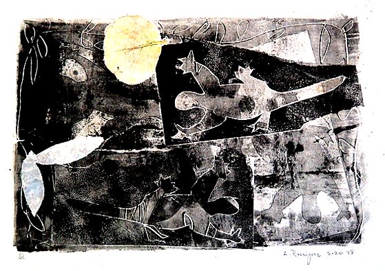 LizardsSeagrapeLeaf5-20-1998Monoprint.jpg